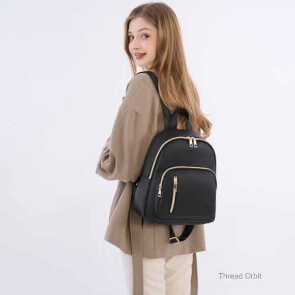 Mini PU Leather Anti-Theft Backpack Daypack Travel Purse Women\'s Fashion main image 4